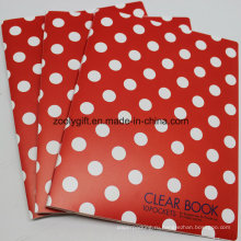 A4 Clear Book Карманы Папки с папками для документов Clear PP Document Bag